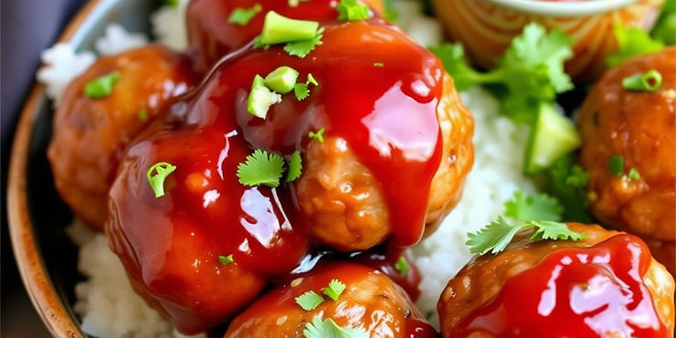 Honey BBQ Meatballs