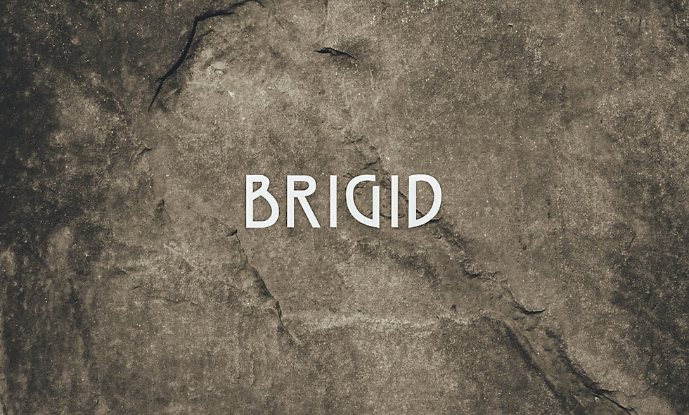 Brigid, the Celtic goddess of fire, poetry, and fertility