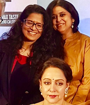Dr Parul Sharma with Actress Hema Malini