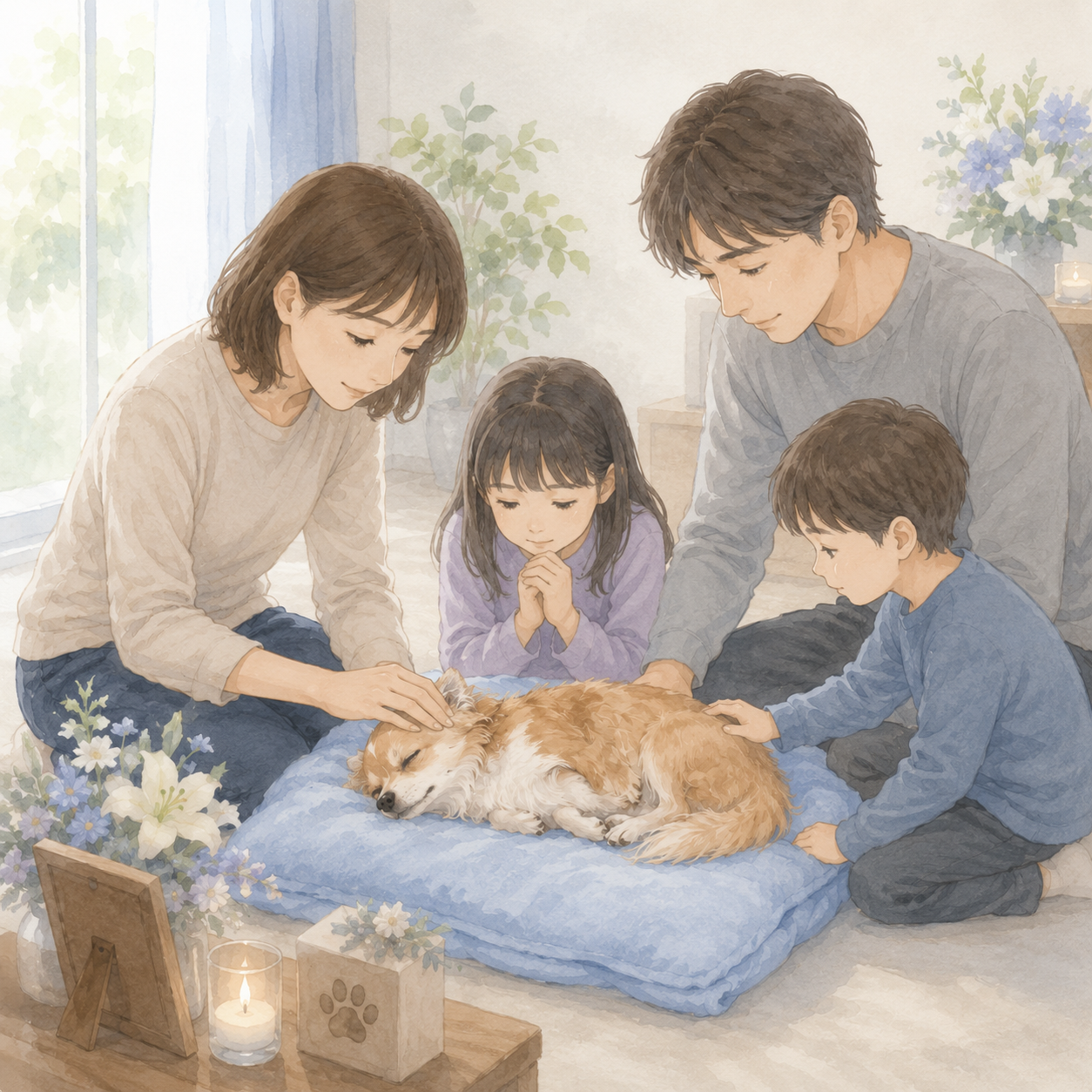 ご家族でのお別れ