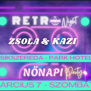 Nőnapi Retro Night – DJ Kazi