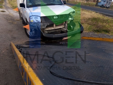 DAÑOS MATERIALES DE ACCIDENTE VIAL EN TENANCINGO.