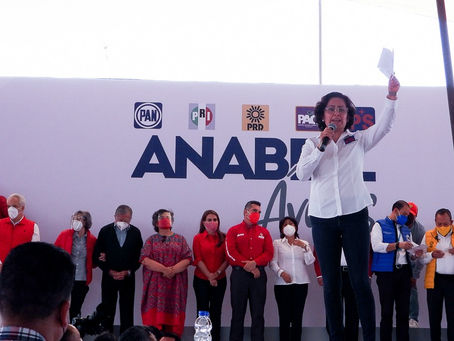 PARTIDO SOCIALISTA REFRENDA APOYO 
A ANABELL ÁVALOS ZEMPOALTECA
