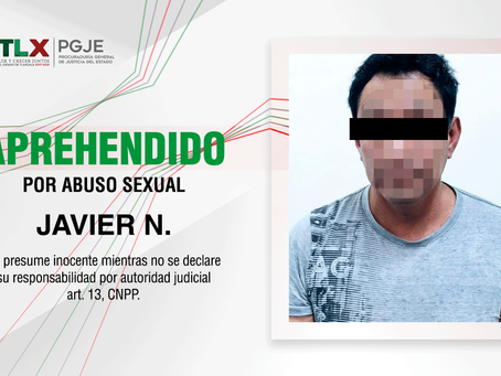 APREHENDE PGJE A IMPUTADO POR ABUSO SEXUAL