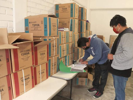 CONCLUYE SEPE DISTRIBUCIÓN DE LIBROS DE TEXTO A TELESECUNDARIAS