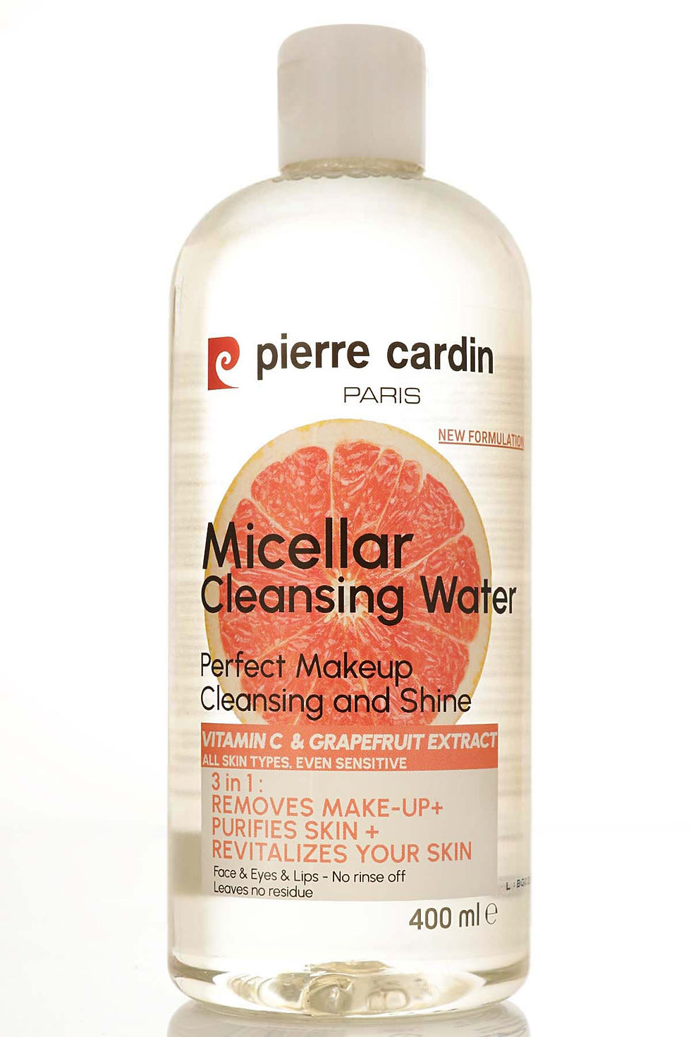 Küçük resim: Pierre Cardin Gently Cleansing Micellar Water with Pink Grapefruit & Vitamin C -