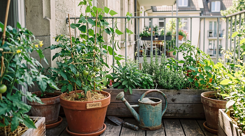 Balkongarten - Sommer