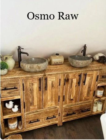 Trinity XL | Reclaimed Rustic Freestanding Wood Bathroom Vanity Unit | Storage