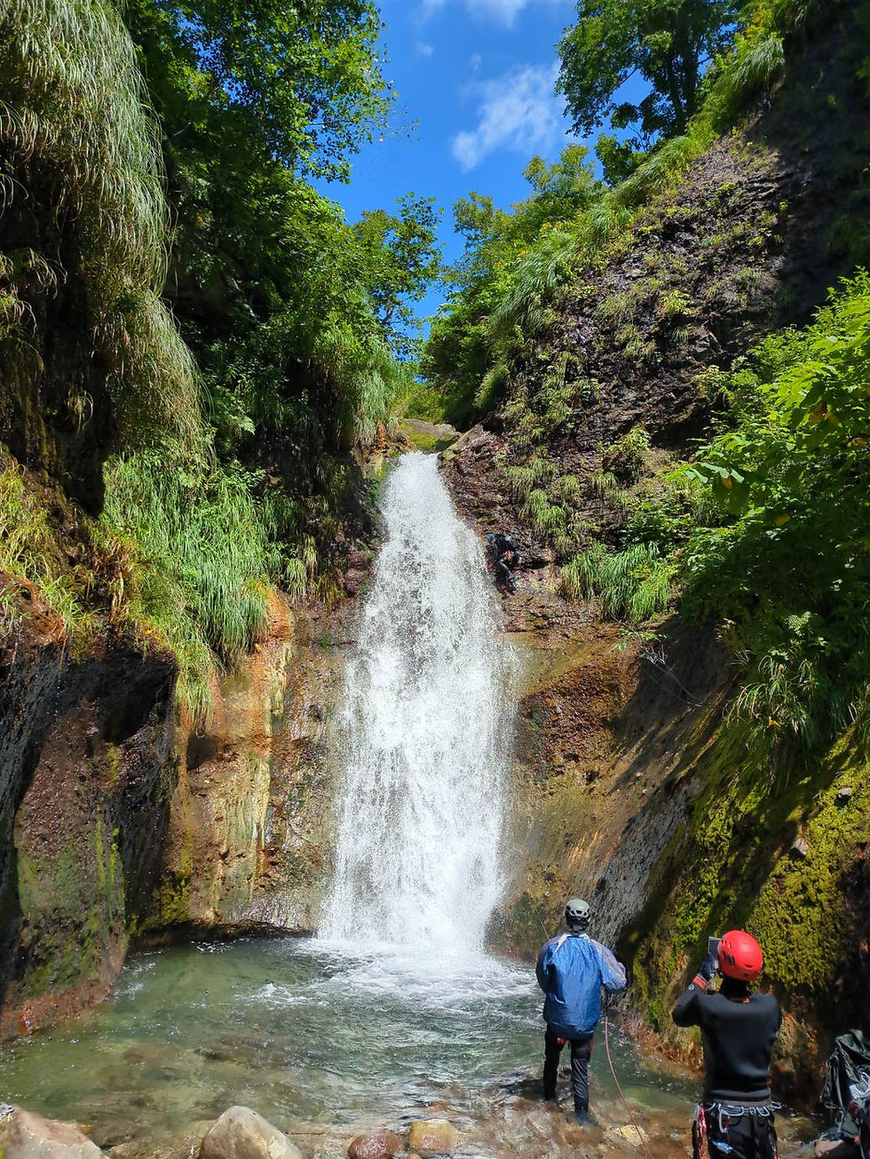 ニセコアンベツ川沢登り