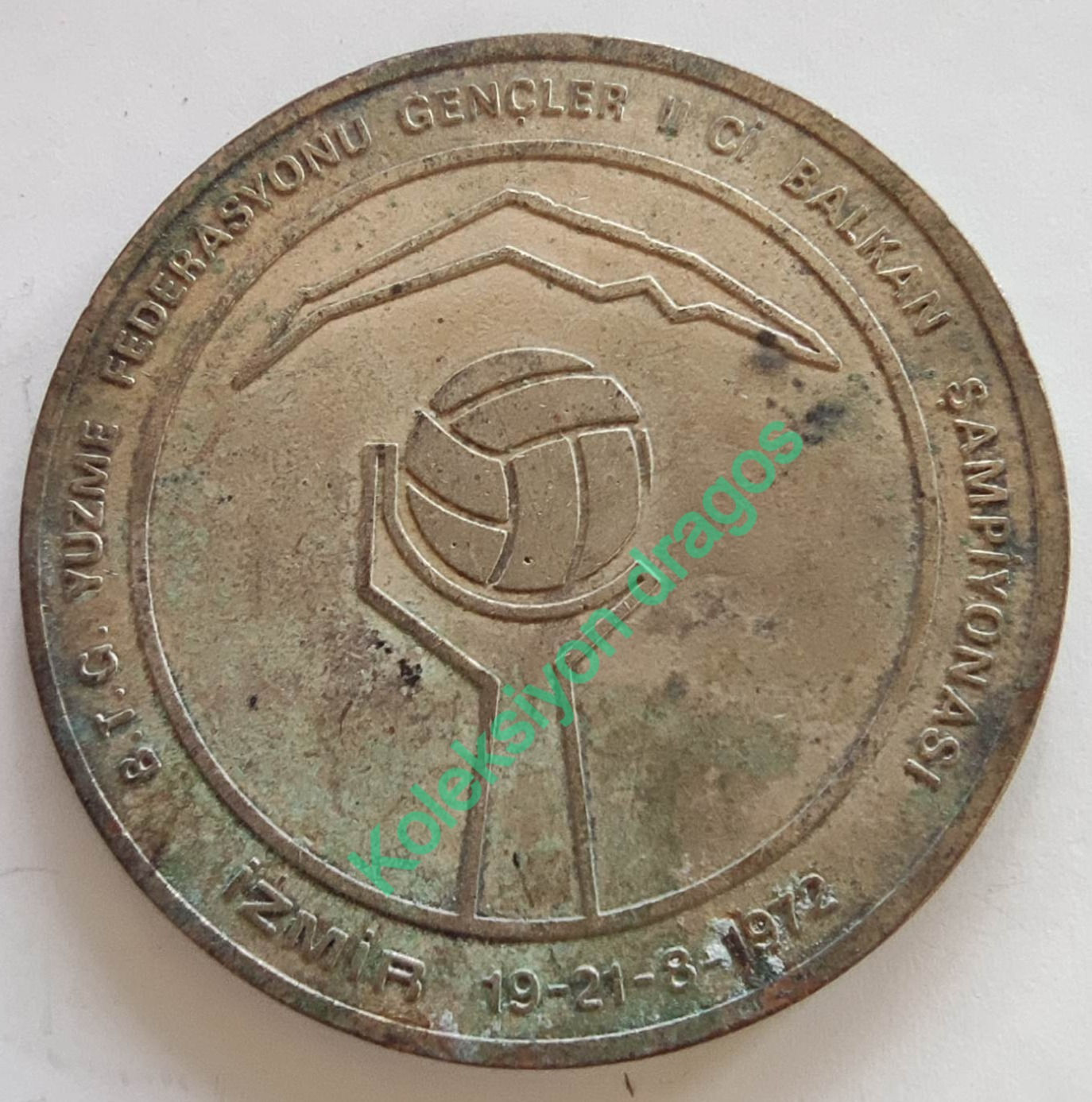 1972 Gençler 11. Balkan Şampiyonası - İzmir - Madalya