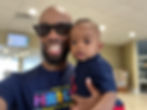 Yusef, Co-founder and Chief Operations Officer, with his son and Jaleel