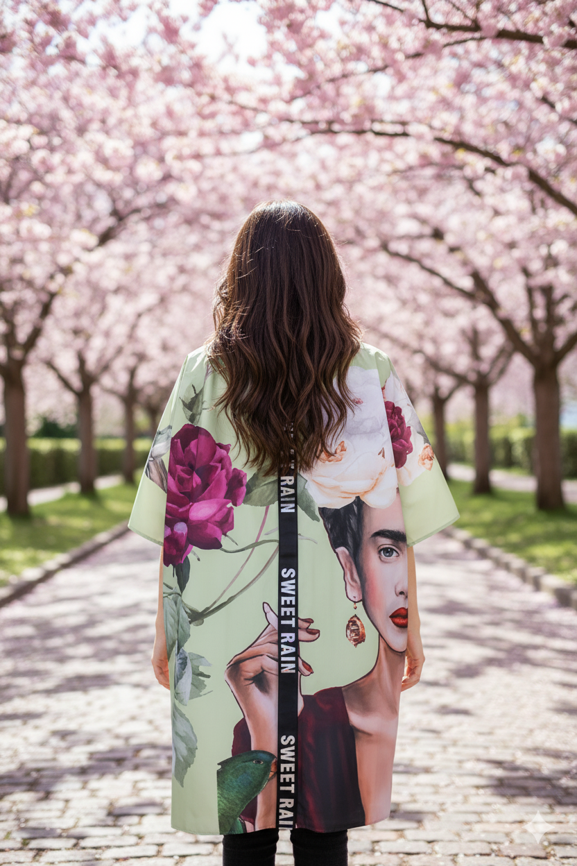 Peleryna Green Frida