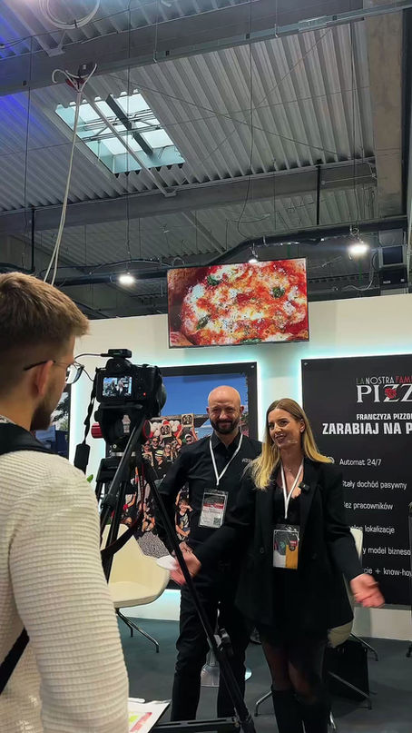 La Nostra Famiglia na targach Franczyza Expo 2026 – nagrodzony koncept automatów do pizzy