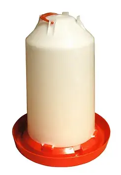 Plastic Watering  3 Gallon Size with Twist Lock Base Chicken