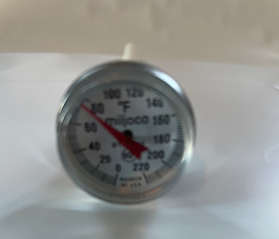 Thumbnail: Brower Bi-Metal Thermometer/Gromete