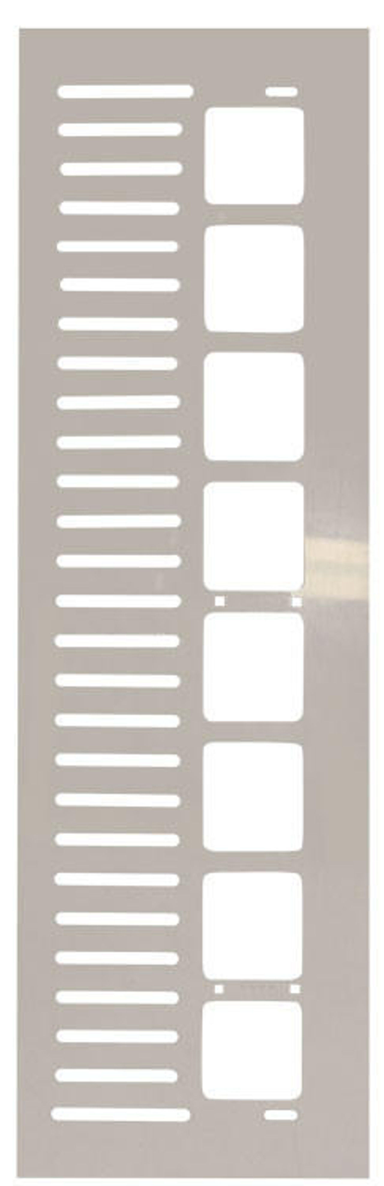 1 Clear Plastic Panel without Gate