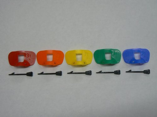 Ideal Spec Rubber Pheasant Blinders with pins