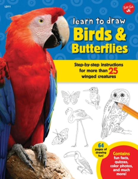 Walter Foster - Learn to Draw Birds & Butterfly