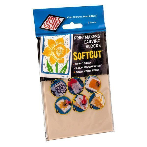 Essdee Soft Cut Lino 150 x 105mm (2 Pack)