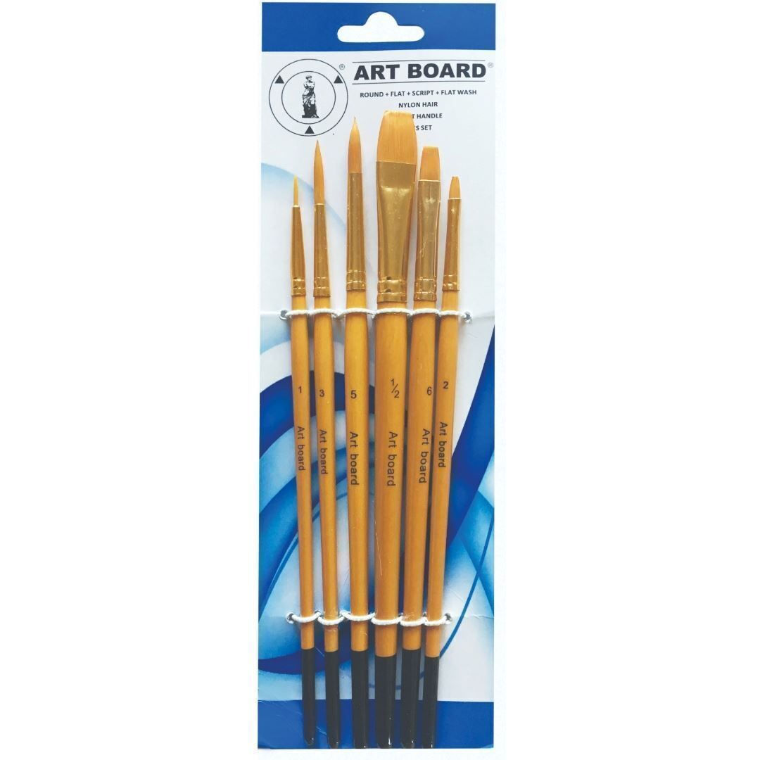 ART BOARD GOLDEN TAKLON A 6PCS SET