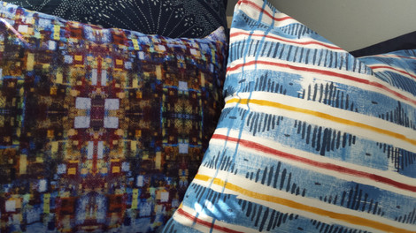 Handpanted & Digital Cushions