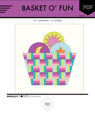 Basket O'Fun Block | JessicaSteeleDesign