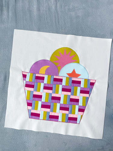 Basket O'Fun Block | JessicaSteeleDesign