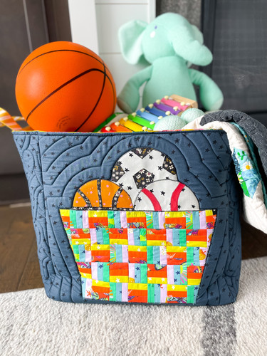 Basket O'Fun Block | JessicaSteeleDesign