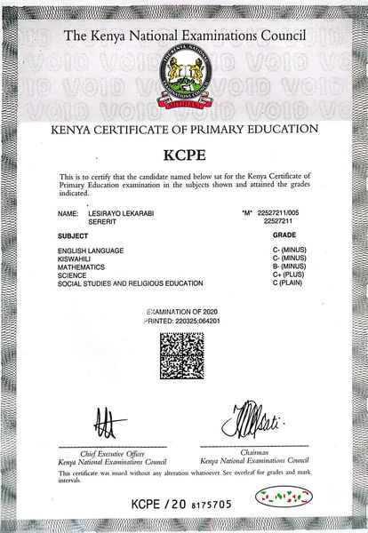 Lesirayo LEKARABI KCPE.jpeg