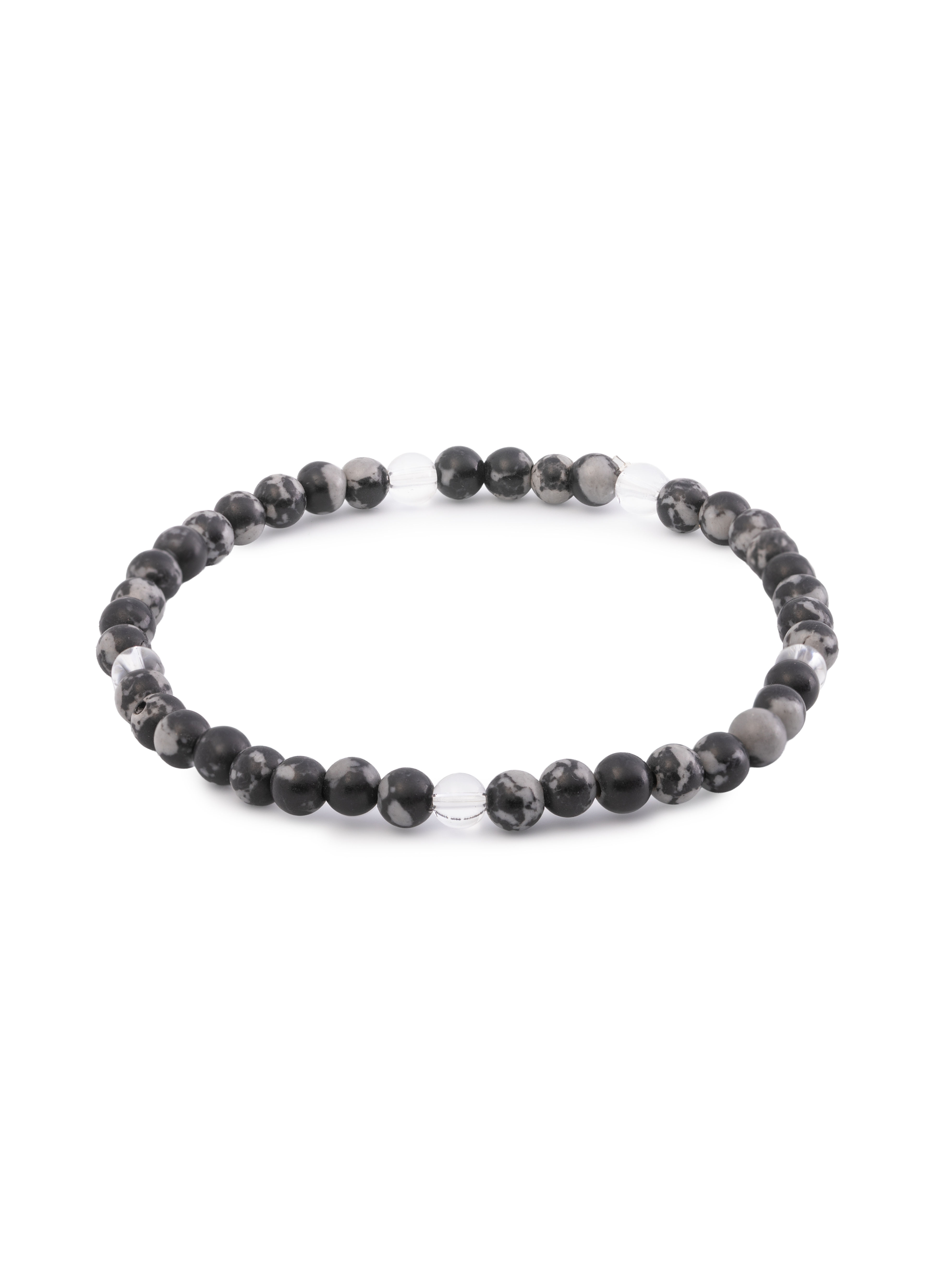 Гривна ,,Снежен обсидиан" (33.23лв.)