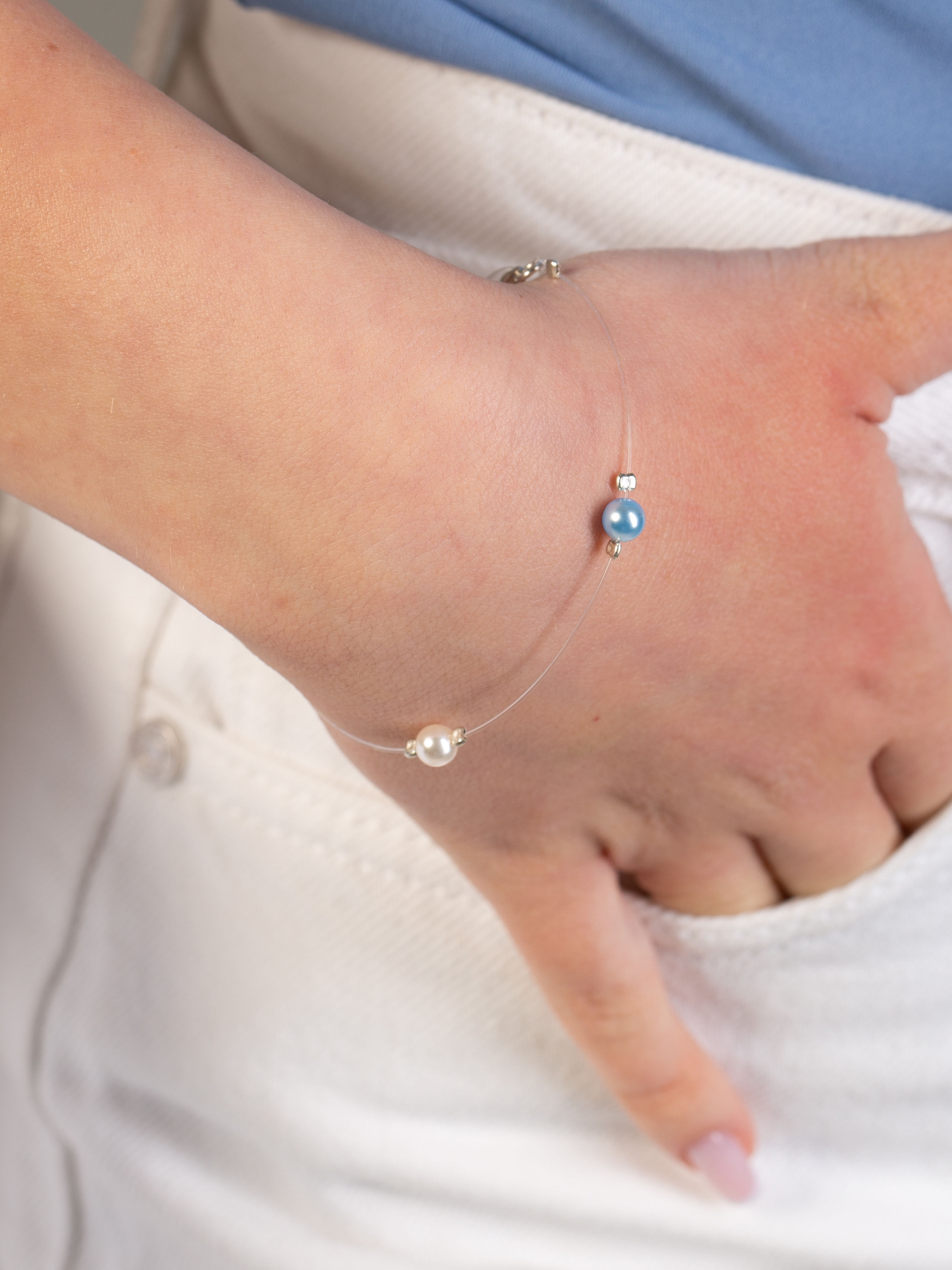 Гривна на корда с перли Swarovski (37.16лв.)