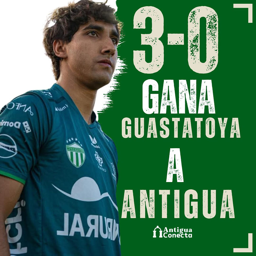 Antigua pierde vs Guastatoya
