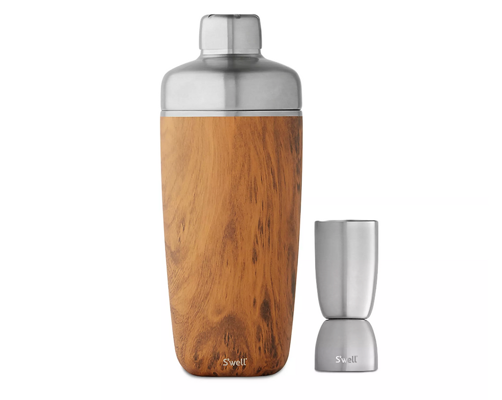 Teakwood Shaker Set, 18 oz.