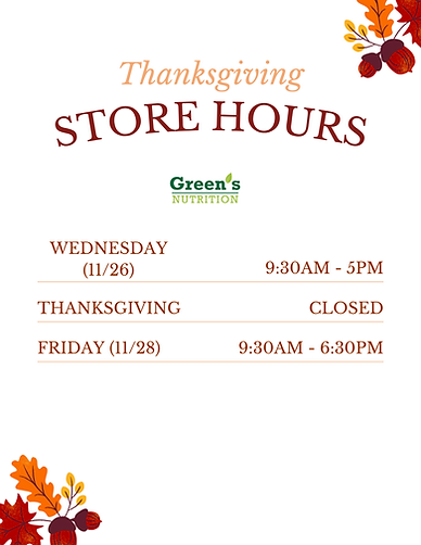 Red Traditional Thanksgiving Store Hours Flyer.png