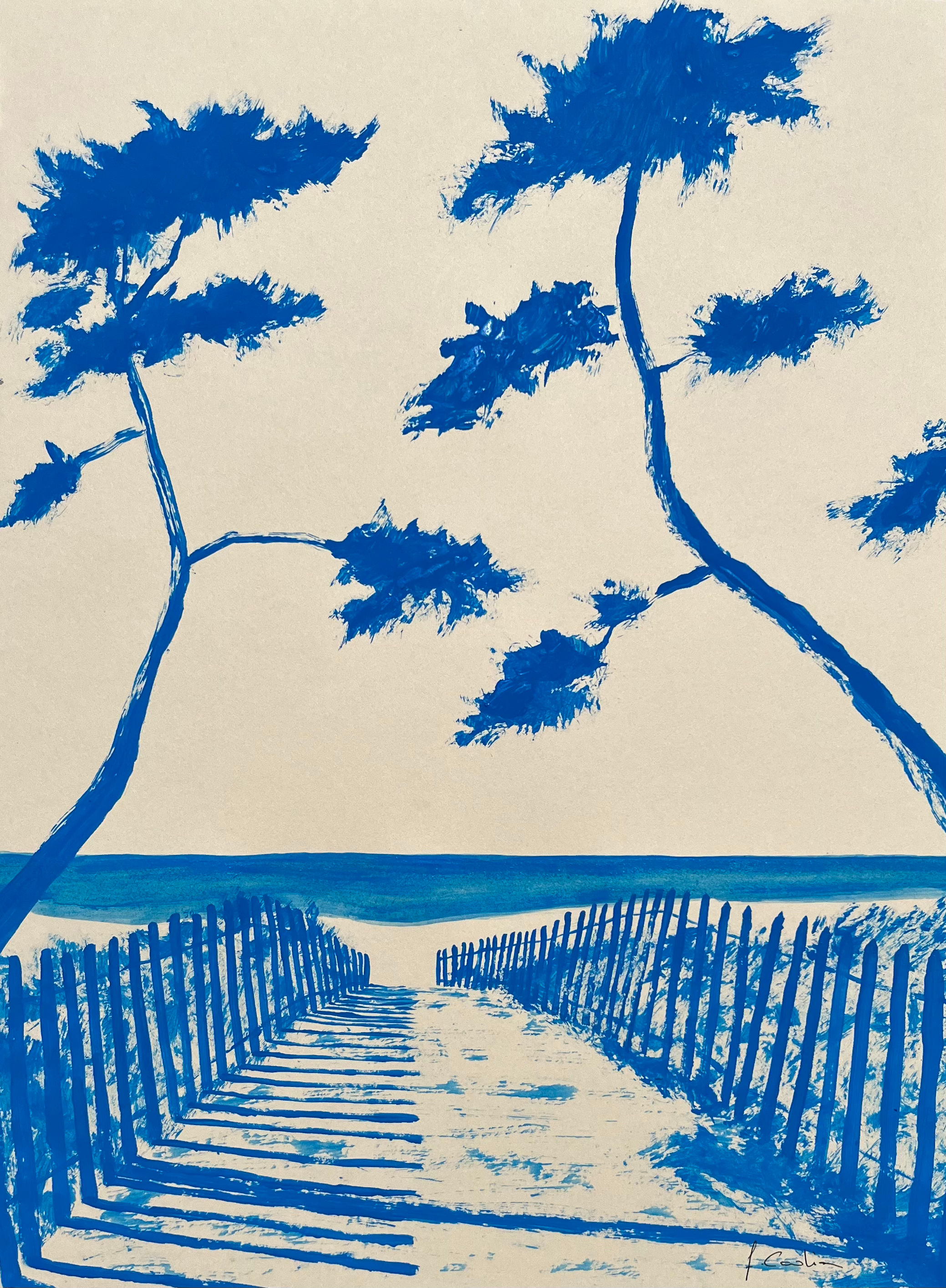 Sainte-Marine bleu électrique 