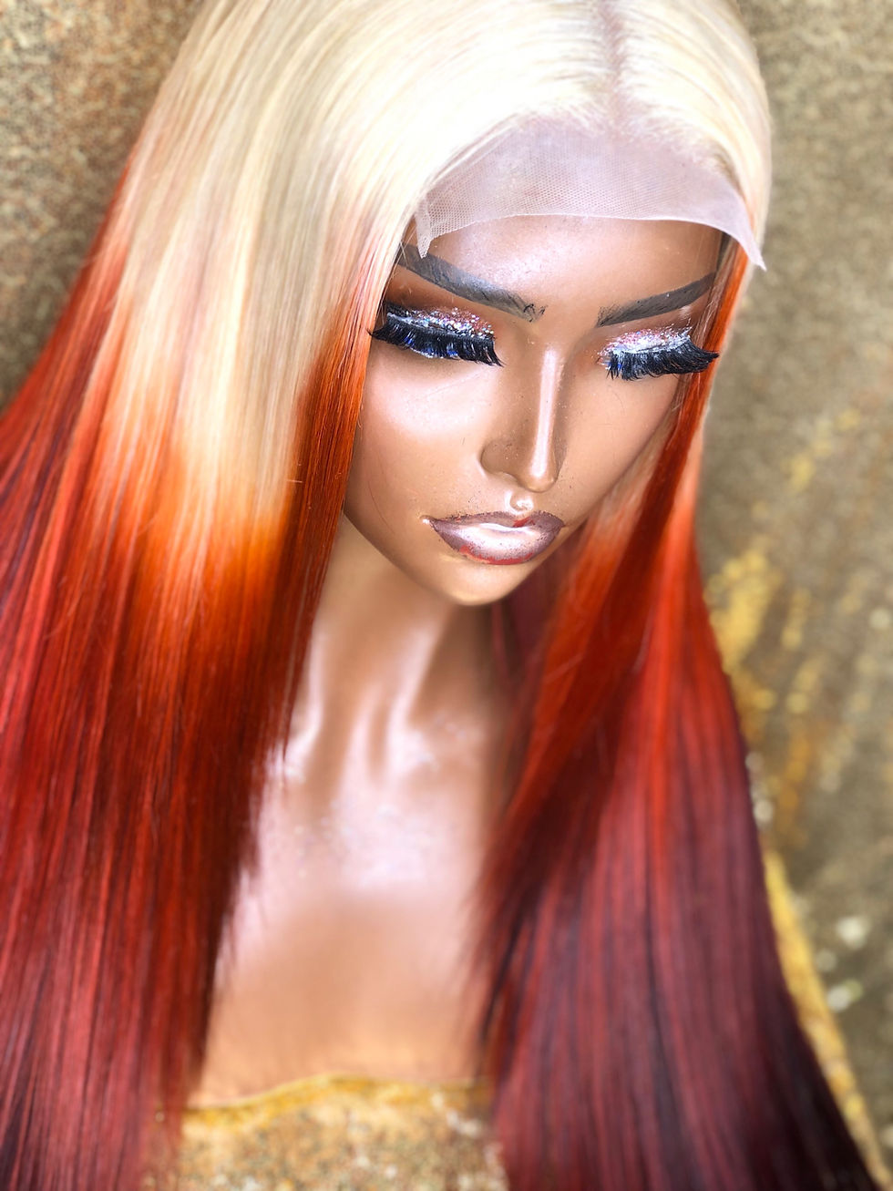 Thumbnail: REB "Ari" Straight 24inch 613 Ombre closure Unit