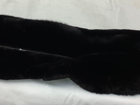 ヌートリアマフラー2重巻き