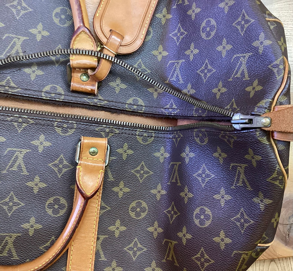 ボストンのファスナー交換しました