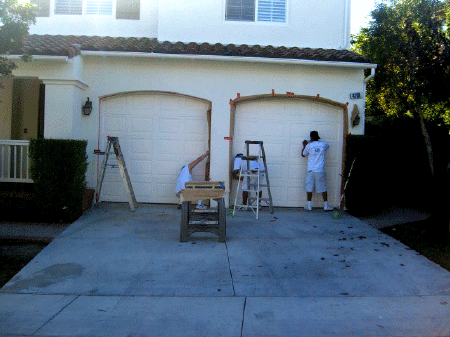 Garage Door Painting