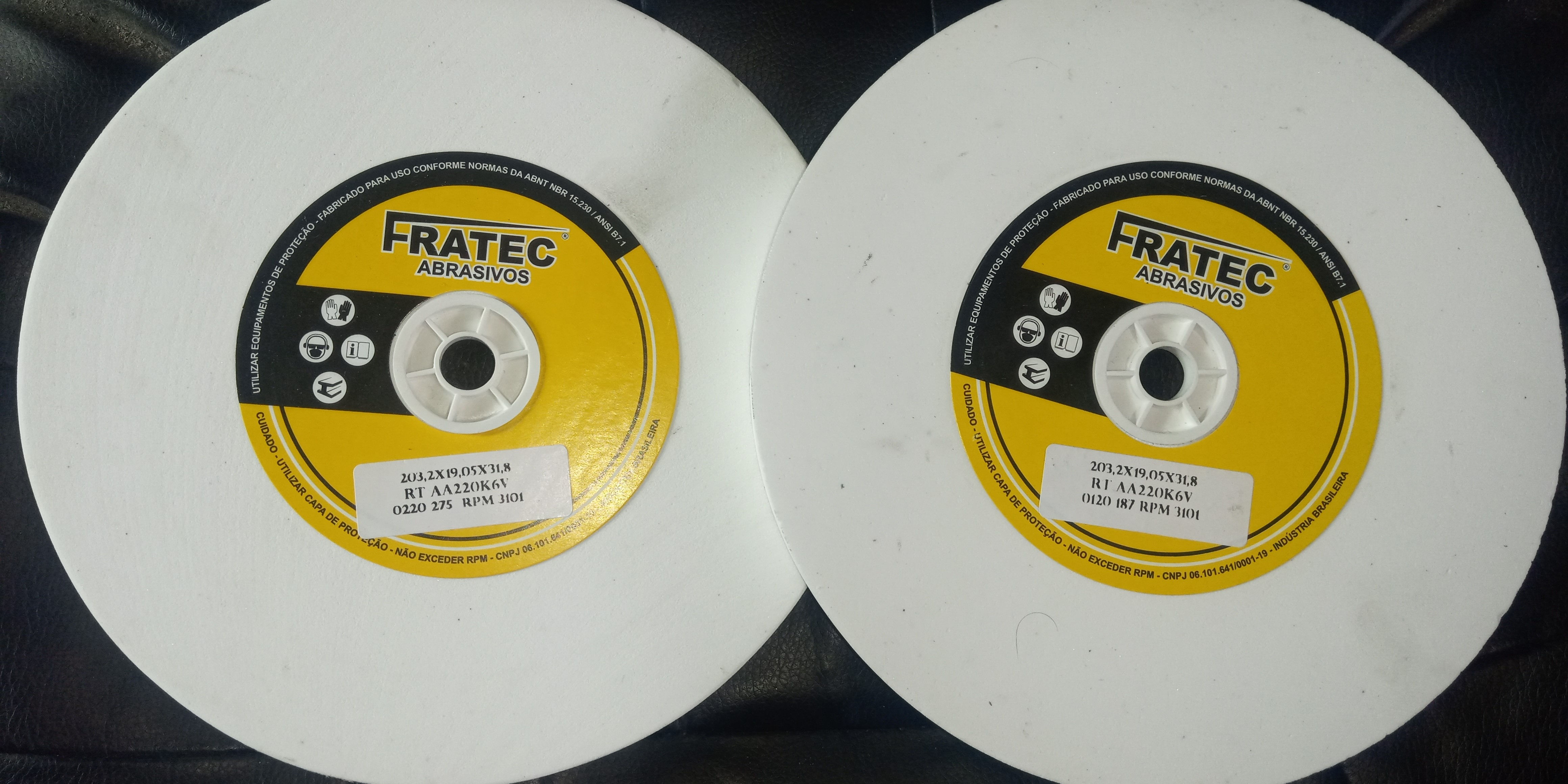 Rebolo Esmeril Afição  alicate cuticula 8" 203.2x1 9 x 31,8 g 220K6V