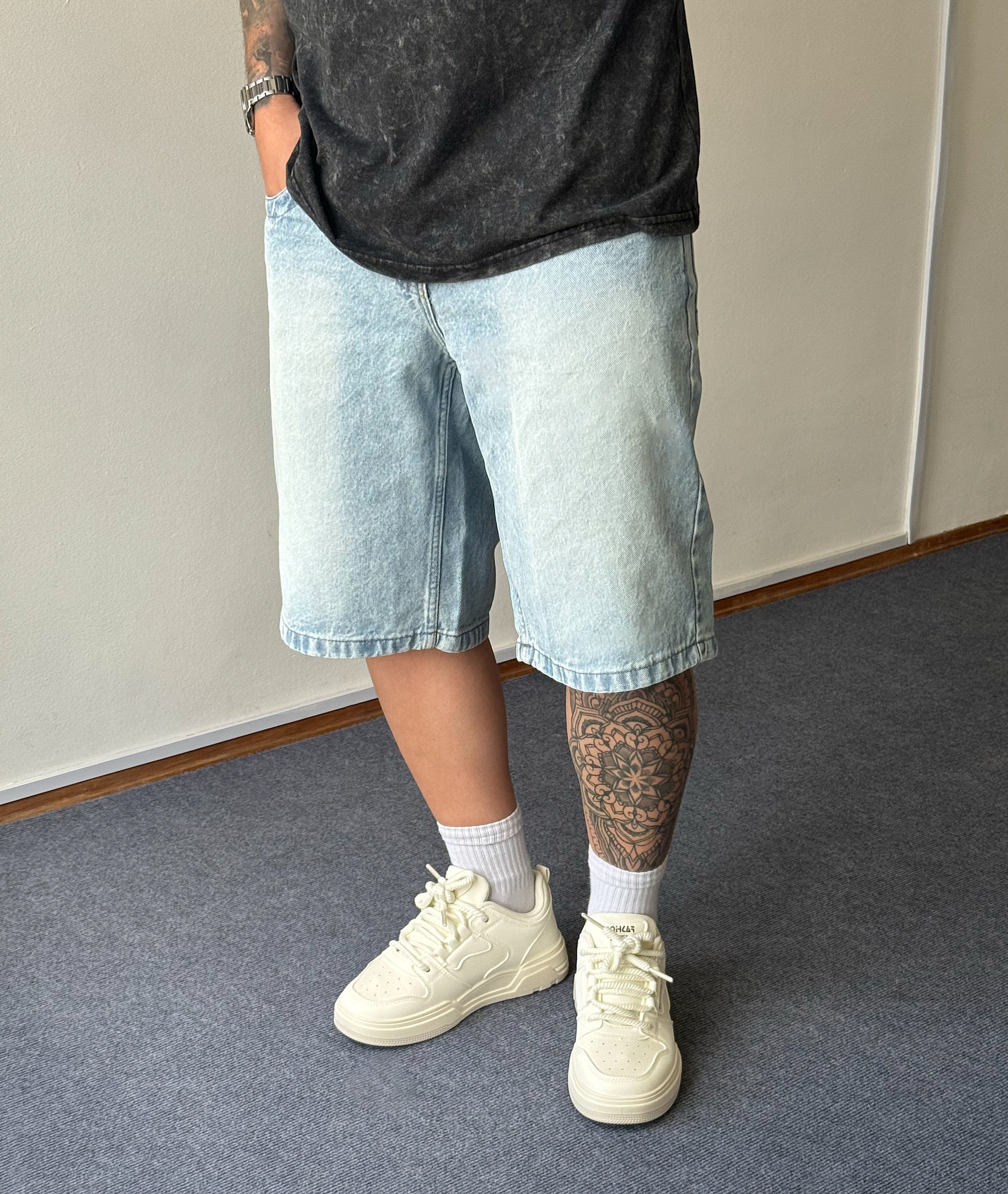 Bermuda baggy PLATINO classic