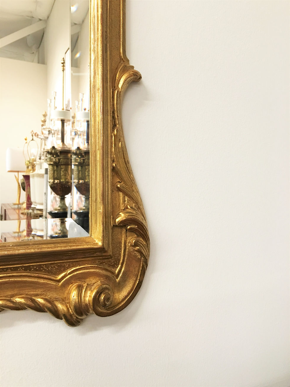 Thumbnail: George I Gilt-Gesso Mirror