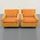 Thumbnail: Pair of Mid Century Modern Lounge Chairs by Milo Baughman