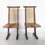Thumbnail: Vintage Pair of Conoid Chairs, after George Nakashima