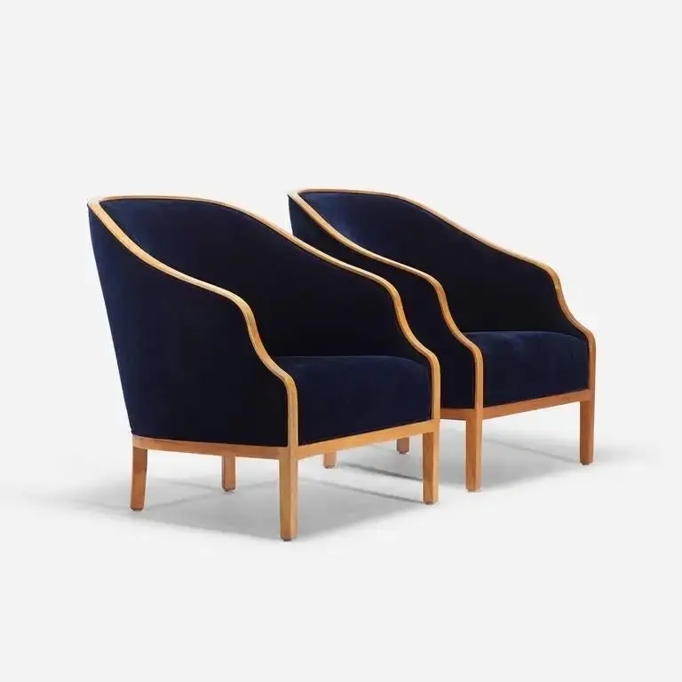 Thumbnail: 1960's Ward Bennett for Brickel Associates 'BANKER' Chairs