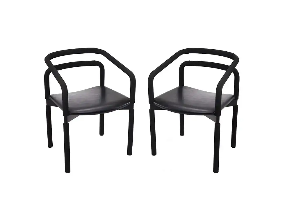 Six "Rubber Chairs" by Brian Kane for Metropolitan Furniture – Steelcase
