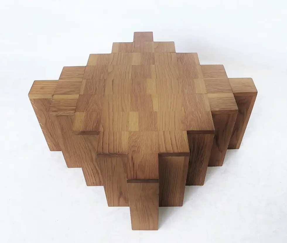 Thumbnail: Mid-Century Modern Art Deco Style Skyscraper Coffee or Cocktail Table