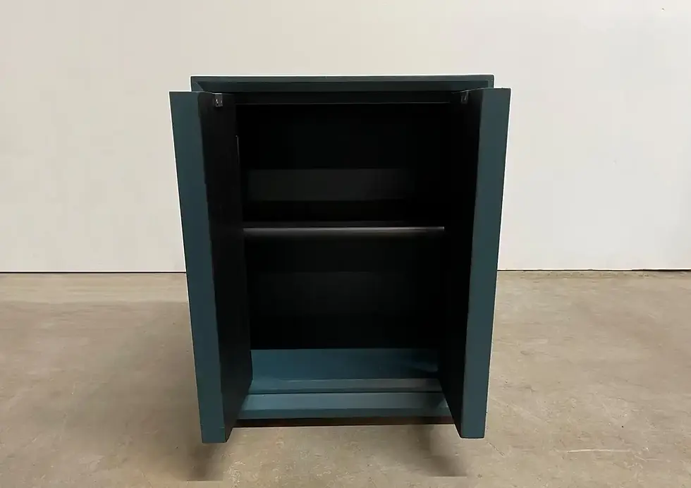 Thumbnail: Bold Sculptural Stanley Furniture Theme II "Cosmopolitan" Nightstands