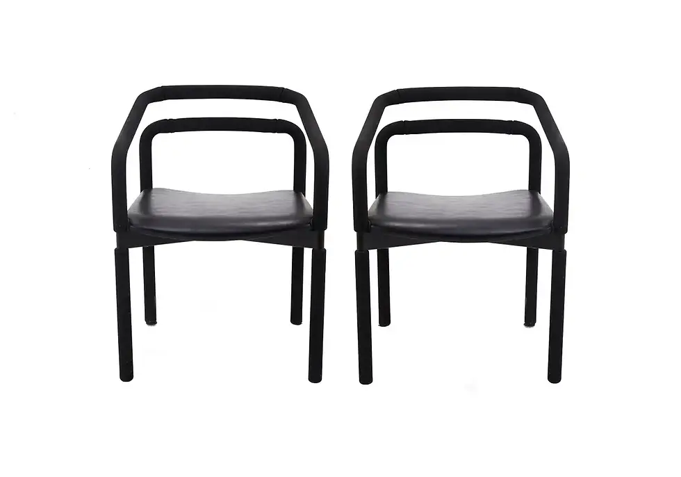 Thumbnail: Six "Rubber Chairs" by Brian Kane for Metropolitan Furniture – Steelcase