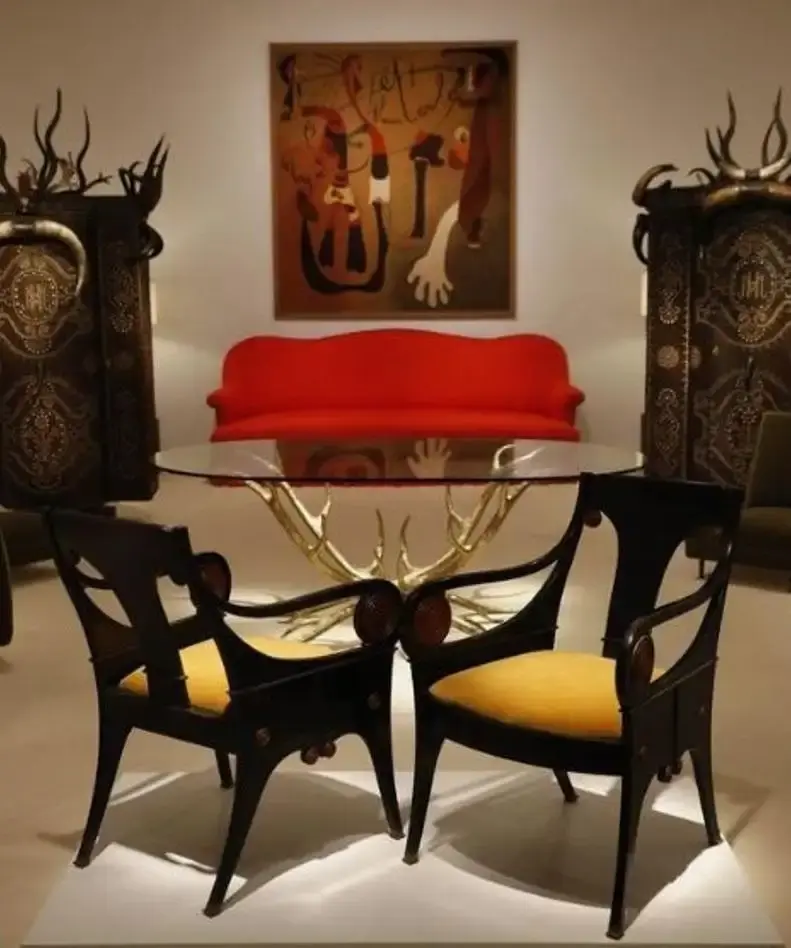 Thumbnail: A Magnificent Pair of Armchairs by Josef Plecnik museum